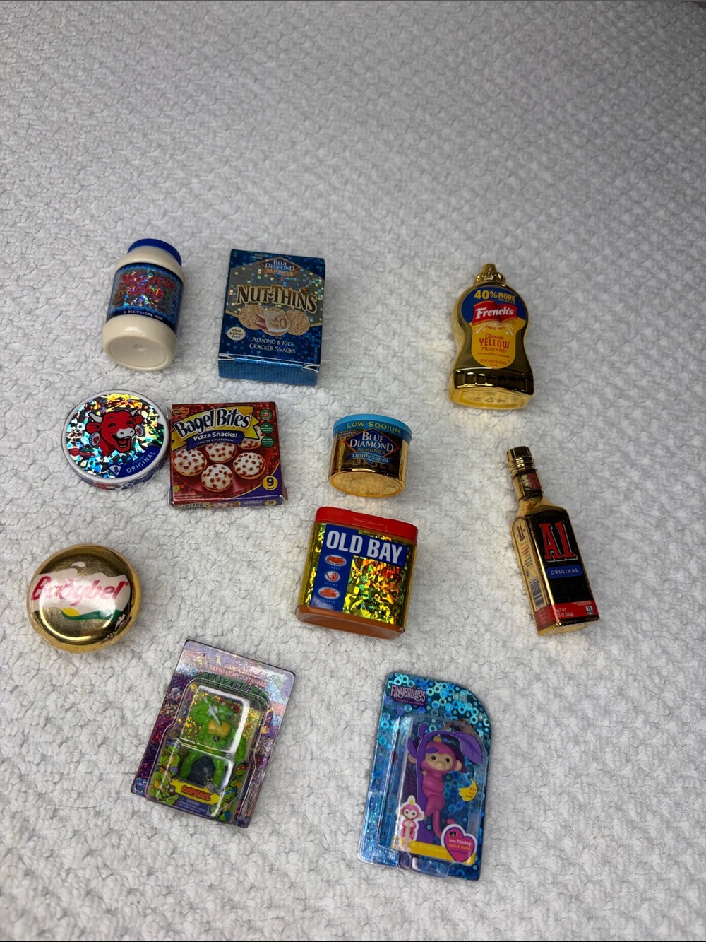 ZURU Mini Brands Lot of 11 Rare Gold Metallic Holographic Minis Vintage Toys